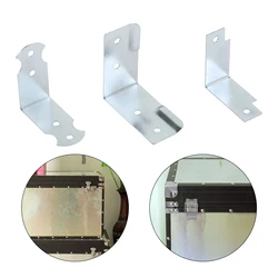 4Pcs Flight Case Corner Protector Guard Bracket Edge Corner for Industrial Equipment Aluminum Box Flight Case Corner Protectors