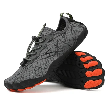 Summer Quick-Drying Beach Water Shoes Unisex Swimming Aqua Slippers Outdoor Activities Surfing on The Sea Five Finger Sandals