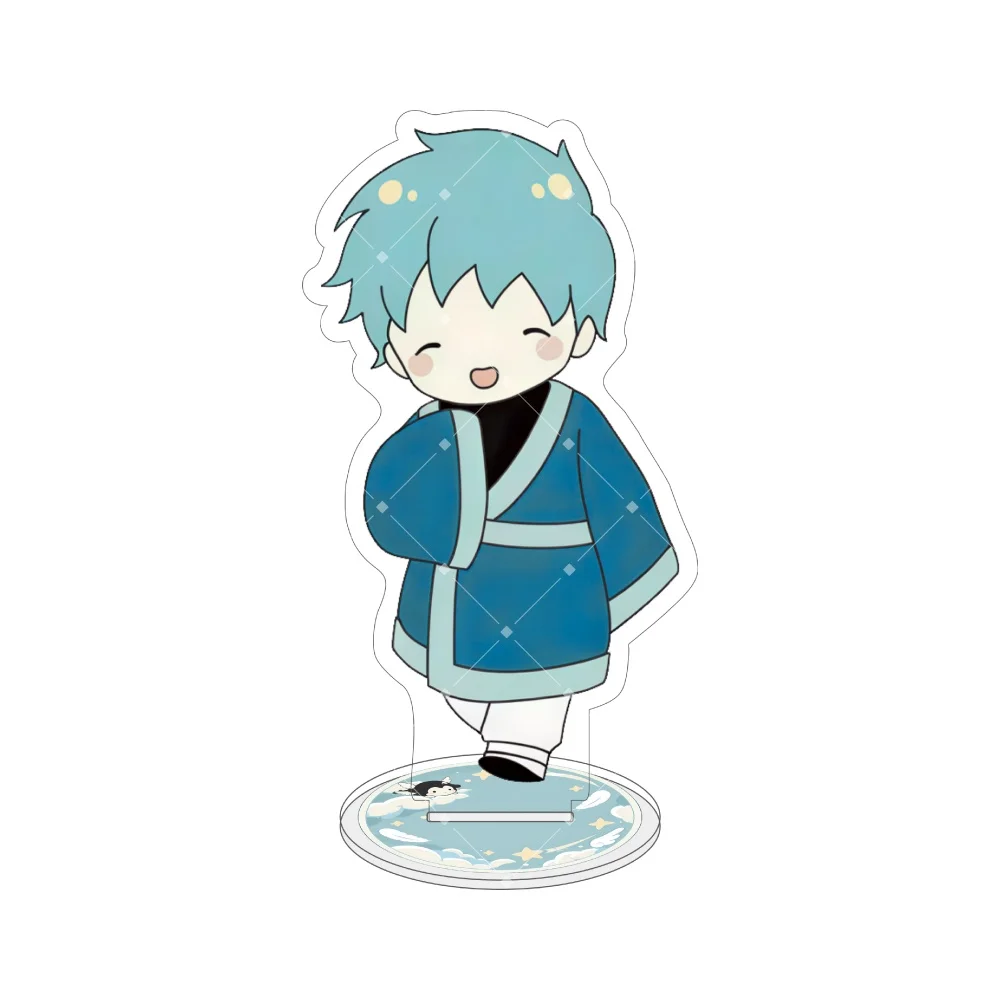 I Don't Want This Kind Of Hero Anime Acrylic Stand 10cm Naga Baekmo Re Chibi Figure Model Plate Desk Decor Fan Gift Keychain