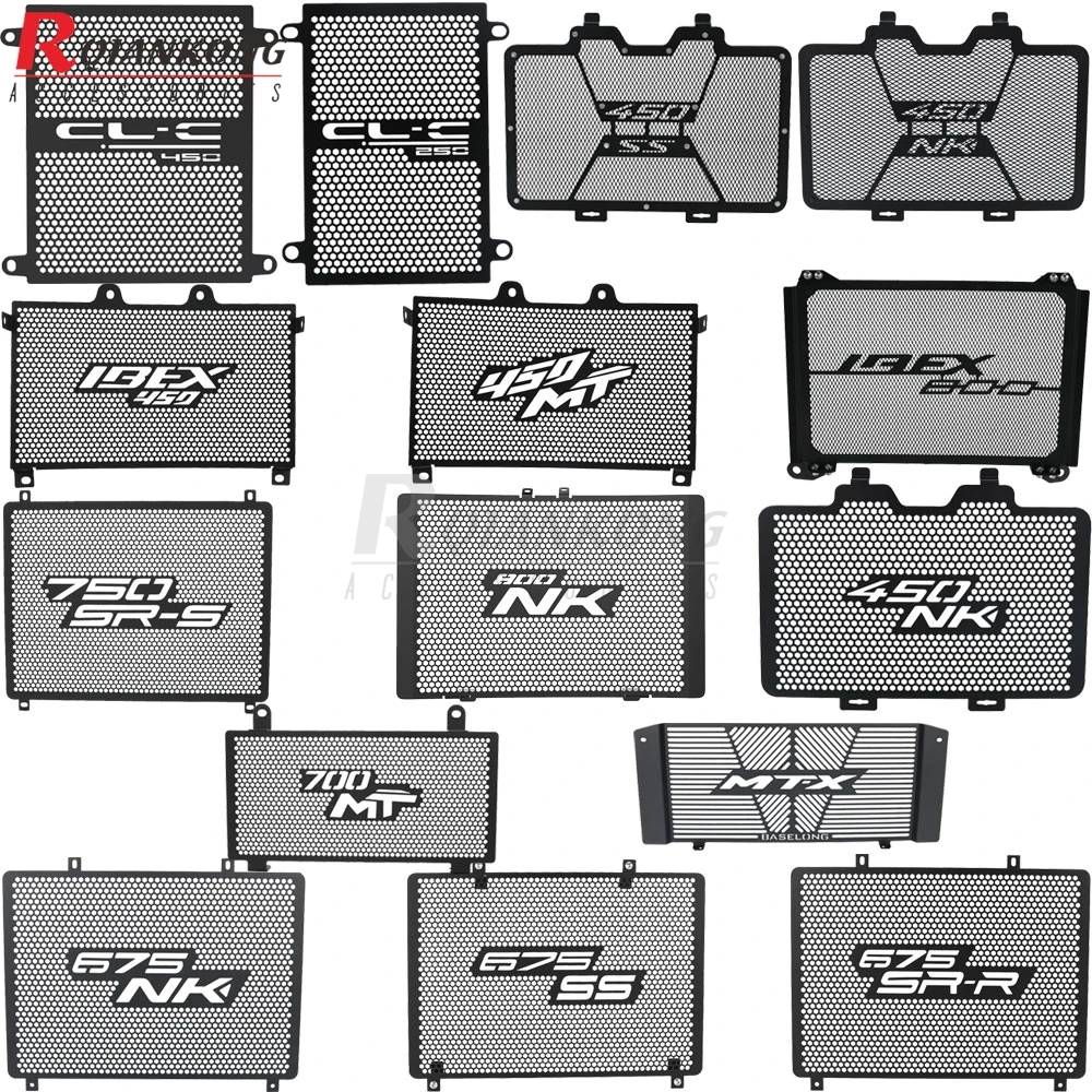 For CFMOTO Radiator Guard CLC 250 450 250SR 450MT 450SS 450NK 675SR-R 675NK 675SS 700MT 750SRS 800NK 1000MTX Ibex 450/800 CLX700