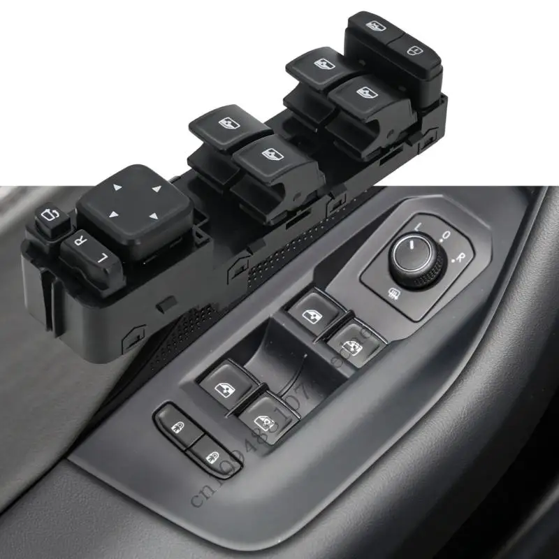 Long Lasting Reliable Heavy Duty ABS Automobiles Power Window Switches Glass Lift Control Button Replacement 5CG959862B
