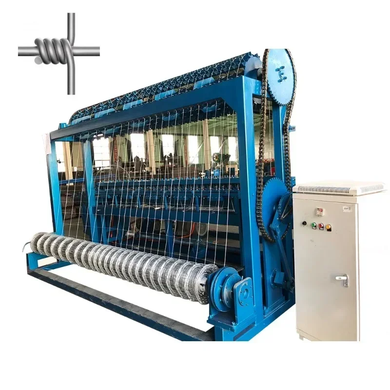 Hinge Joint Field Fence Weave Machine/ Grassland Fence Mesh Netting Machine