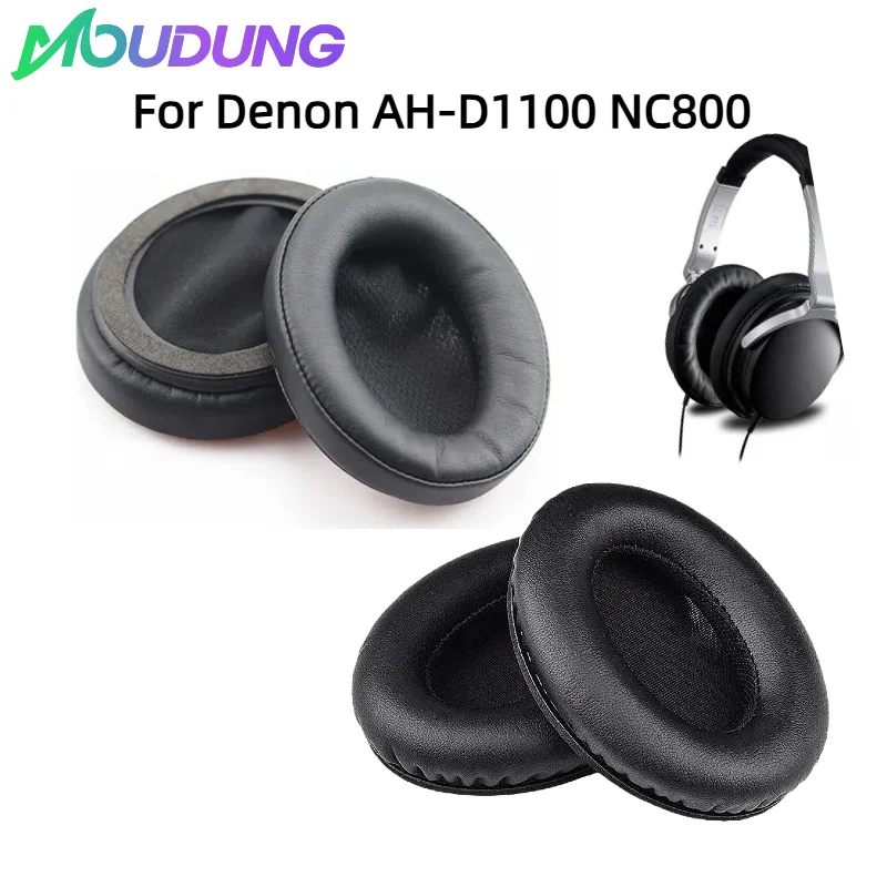 

Replacement Ear Pads Cushions for Denon AH-D1100 NC800 Headphone Soft Memory Foam Pads/Earpads