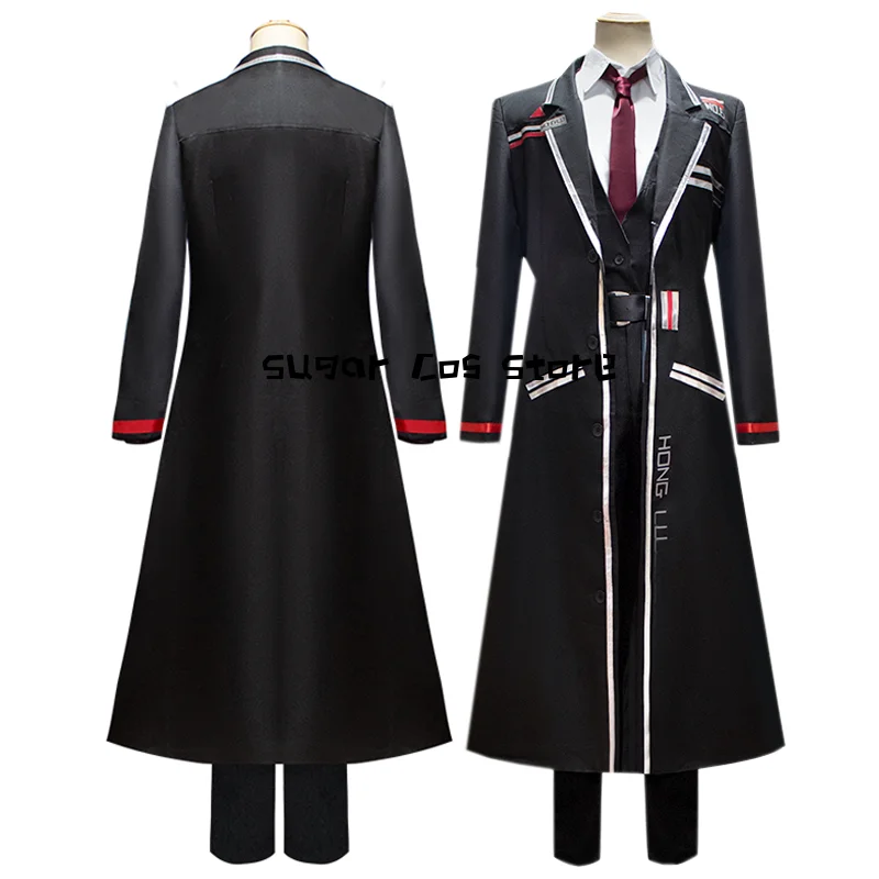 Game Limbus Company Hong Lu Cosplay Costume  Uniform Cloak Anime Role Play Halloween Carnival Christmas Prop Women Men Custom