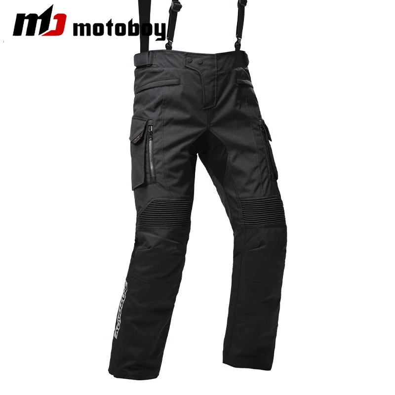 

Four Seasons Motorcycle Pant Men Windproof Motocross Jacket Anti-fall Waterproof+Cold-proof Liner Motorcycle Rally Suit