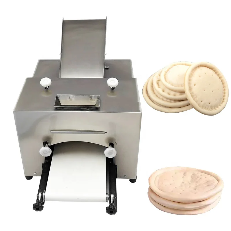 Pizza Pannenkoek Basis Korst Tortilla Automatische Deegpers Vorm Presser Croissant Plat Machine Maschines