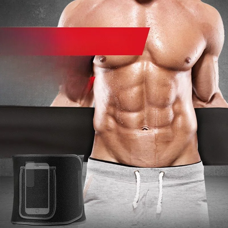 ceinture-de-sudation-pour-hommes-equipement-de-fitness-special-pour-l'entrainement-abdominal-la-course-a-pied-et-le-soutien-des-squats-profonds