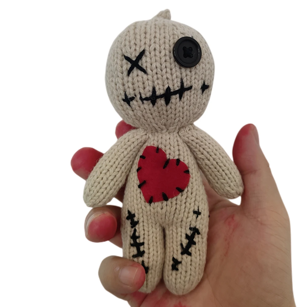 Voodoo Dolls Squishy Ghost Dolls Creepy Soft Slow Rising Horror Dolls Str Ghost String Plush Pin Needle Holder Horror Christmas