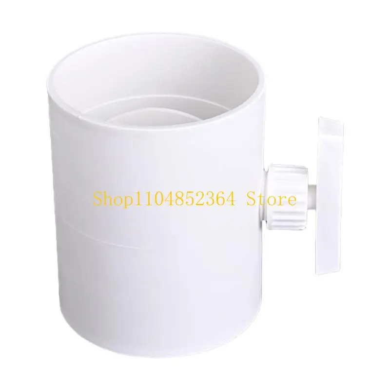 652F قناة التهوية عالية التهوية اليدوية منظم الهواء القابل للتعديل صمامات التحكم في تهوية البلاستيك ل HVAC #4