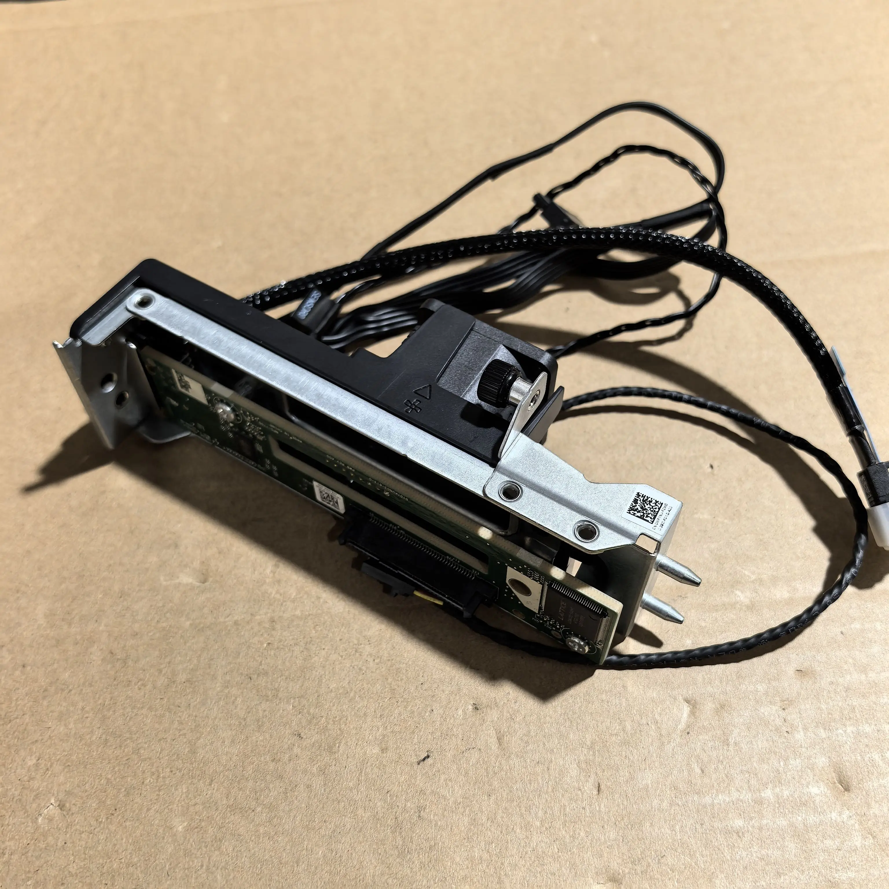 

For Dell T5860 T7865 Workstation, Single U.2 Front Backplane with Fan, NVME WF1NJ Support
