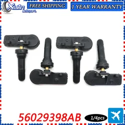 Para Chrysler Dodge Durango Fiat Freemont Jeep Grand Cherokee IV Lancia Voyager Ram Sensor de presión de aire de neumáticos 56029398 AB 433MHz