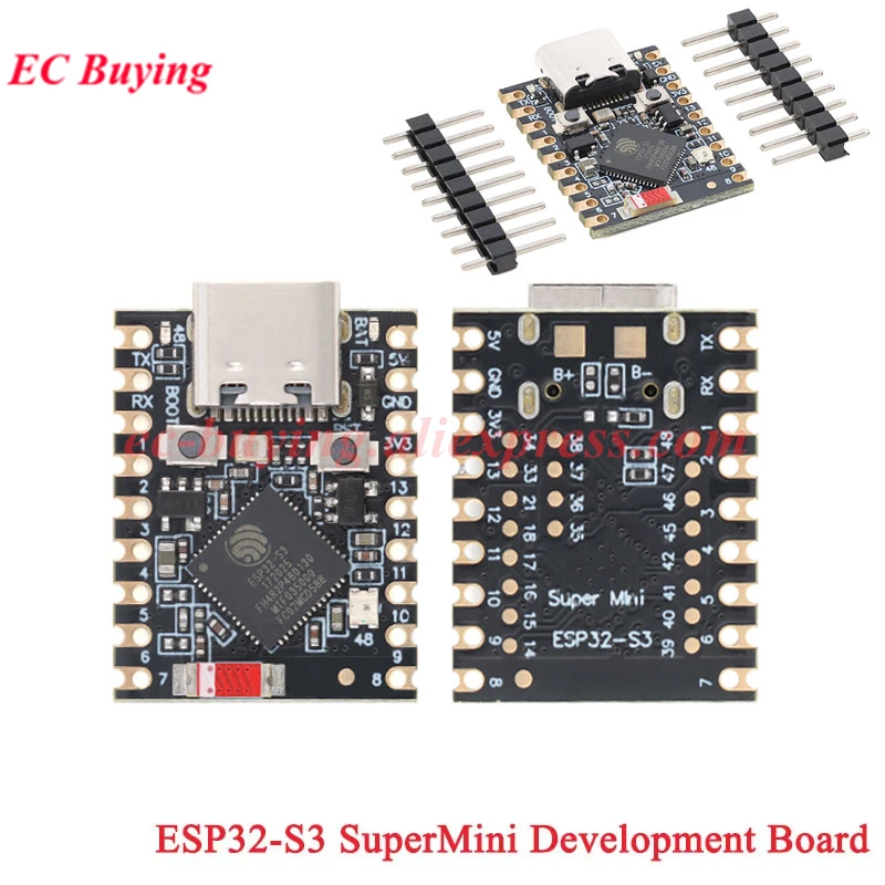 1-10 Stück ESP32-C3 ESP32C3 ESP32C6 C6 S3 H2 PRO Mini SuperMini Wi-Fi Ble Programmier-Lern-Entwicklungsboard Modul ESP32C3FN4 – Detail 12