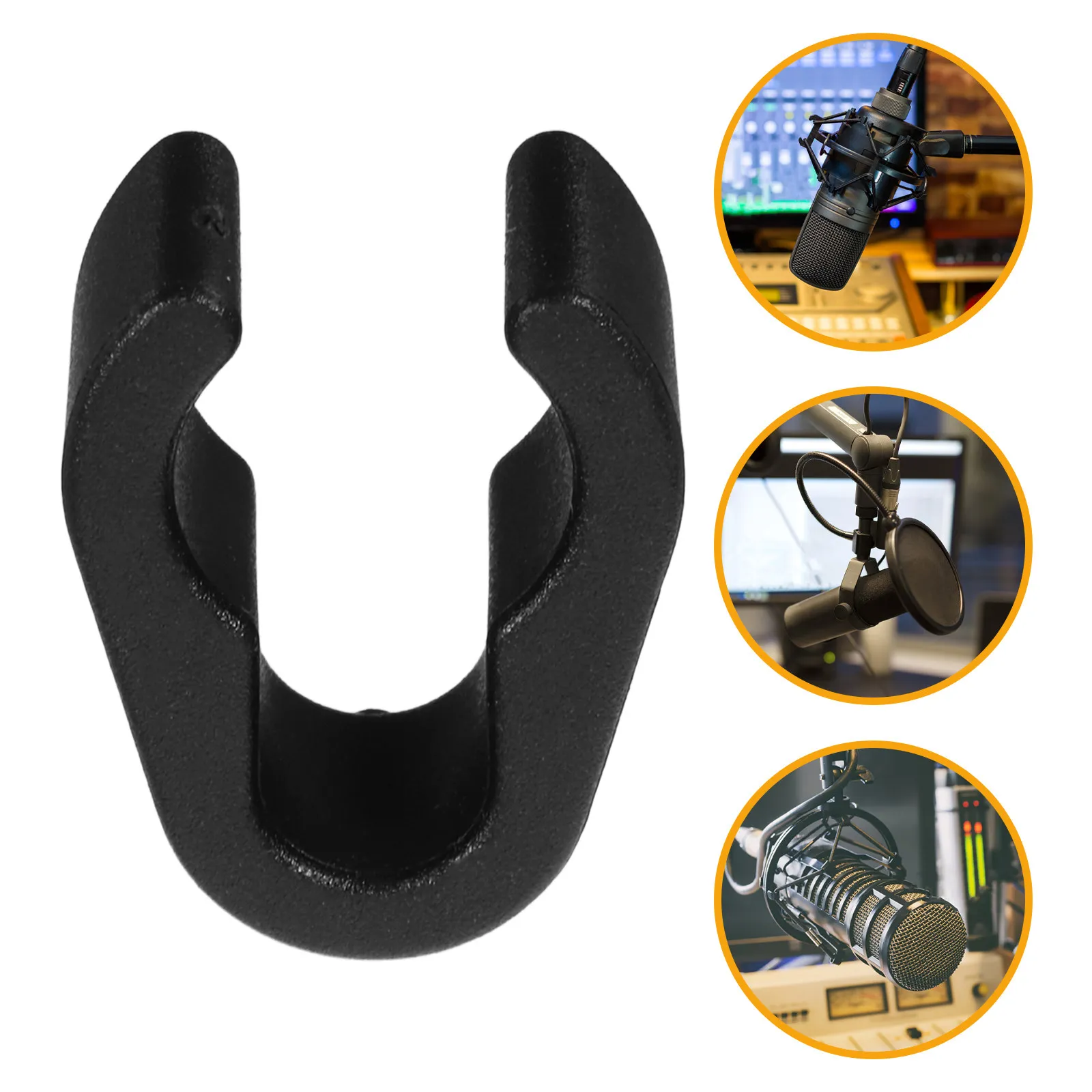 

20 шт. гибких пластиковых зажимов для микрофонного кабеля, регулируемый органайзер для микрофонного кабеля, держатель для кабеля на микрофонную стойку для студии звукозаписи