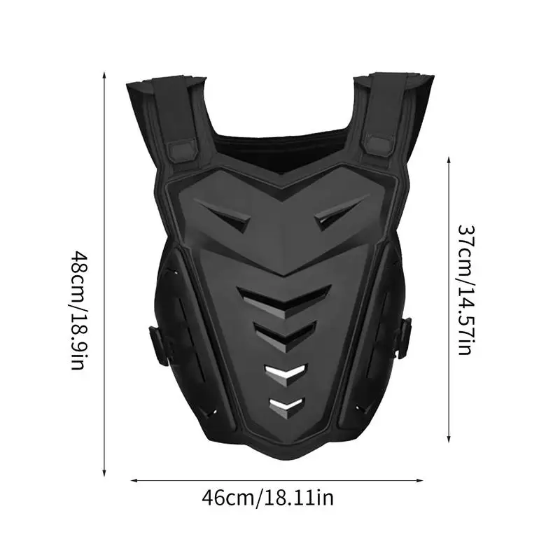 Chaleco protector para motocicleta, Protector de patinaje, ropa protectora para motocicleta, equipo de seguridad ATV para esquí, patinaje, hombres y mujeres