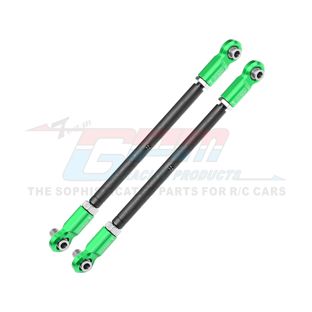 GPM 4140 CS adj Steering Rod &7075 Alloy Ends TRAXXAS XRT X-Maxx Wide kit #7895