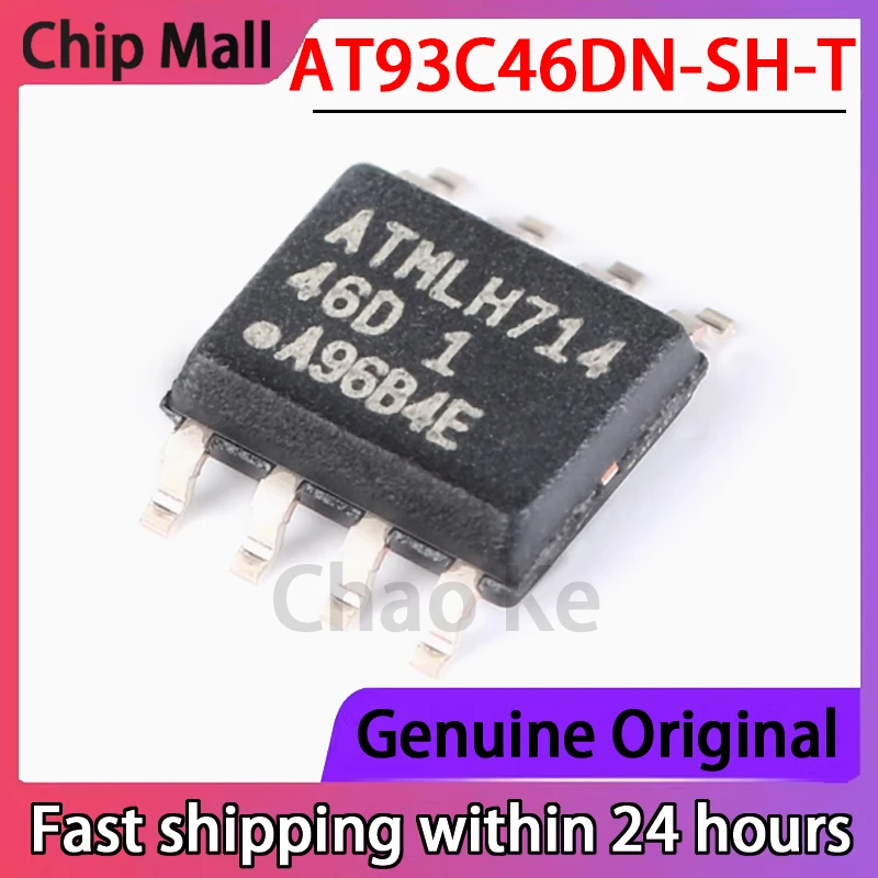 

10PCS Original Genuine AT93C46DN-SH-T Patch SOIC-8 1Kbit EEPROM Memory Chip