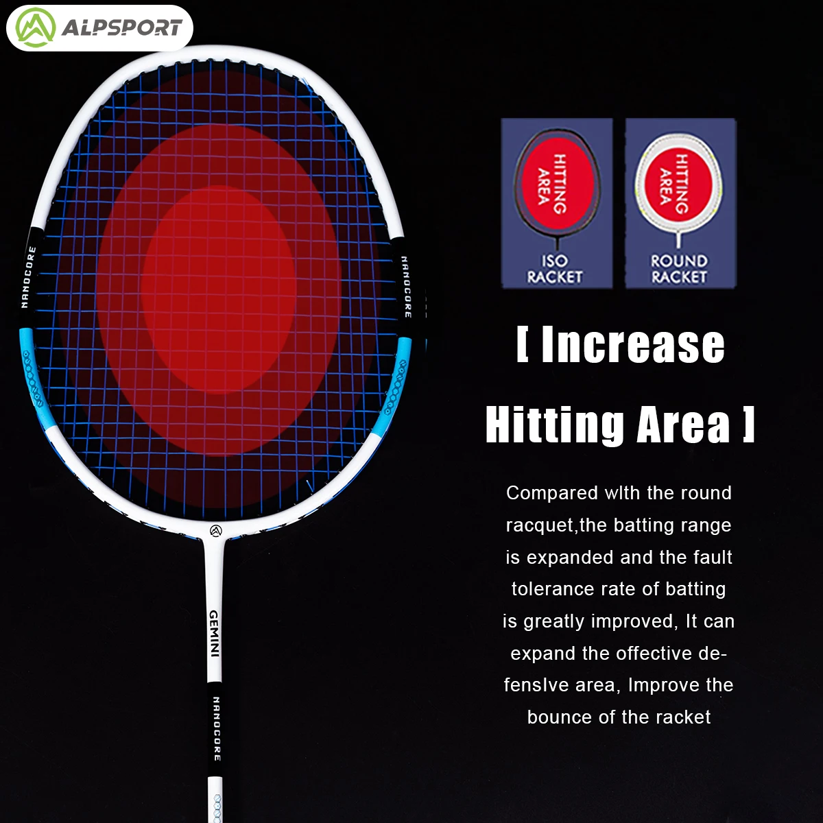 ALP SZZ 4U Badminton Racket 2 pcs/1 batch Ultra lightweight T800 carbon fibre Original With badminton string and badminton bag