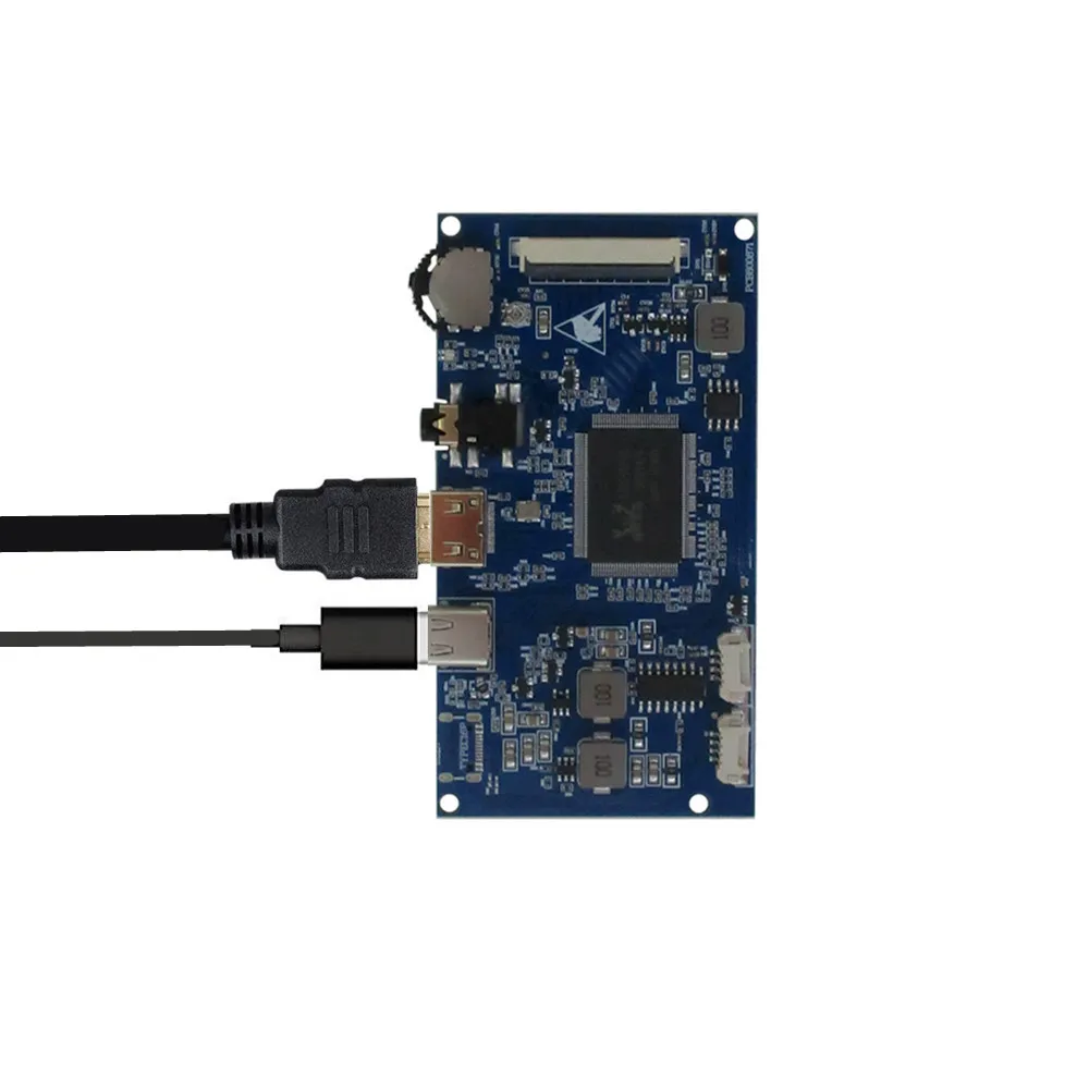 Imagem -06 - Polegada Zj080na08a Tela Lcd Portátil Universal Faça Você Mesmo Tipo-c Mini Placa de Controle de Driver Hdmi Raspberry pi Monitor de pc 8