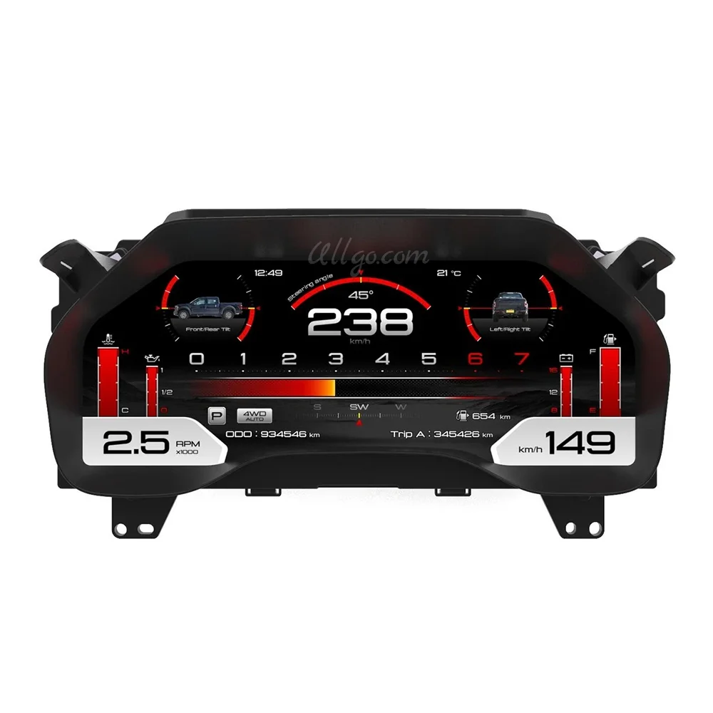 

Digital Cluster for Ford F150 F250 F350 F450 2015-2020 Virtual Speedometer Cockpit