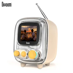 Divoom T-tiivoom-2  Wireless Bluetooth Speake rpixel alarm clock DIY Display Board Cute Gift Room white noise home cute speaker