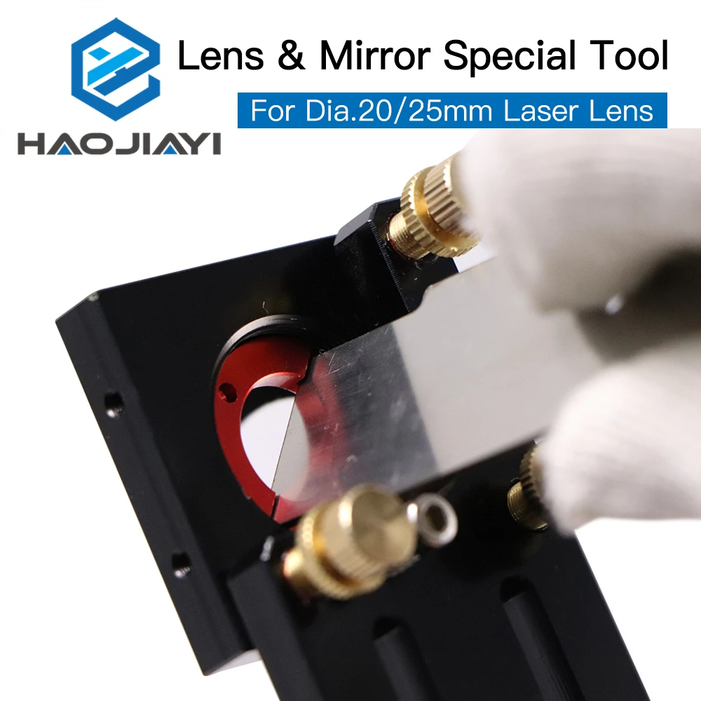 CO2 lazer Lens aynalar gravür kesme makinesi kafa Lens yerleştirme aracı parçaları için sökmeye kurulum araçları