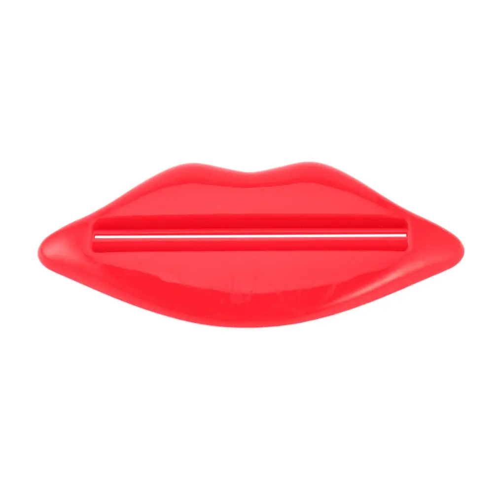 

Sexy Lip Kiss Bathroom Dispenser Toothpaste Cream Squeezer Tube Easy Press Toothpaste Home Safe Tool Accessories