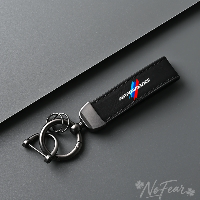 

For BMW performance BMW M Power Performance M3 M5 X1 X3 X5 X6 x7 Metal Key Chain Keyrings Auto Accesories Car Emblem Keychain