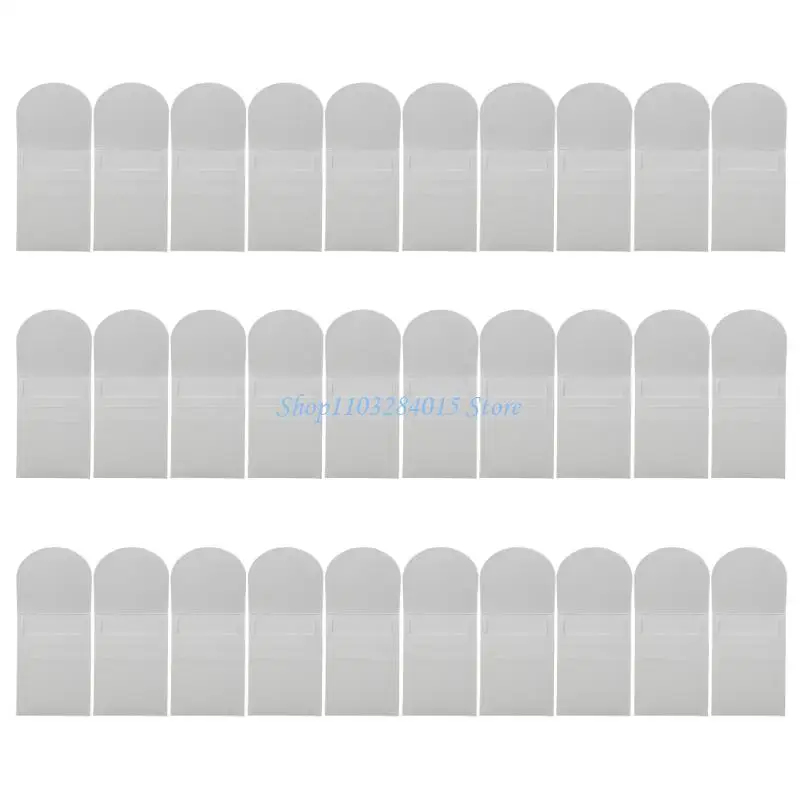R6FF 30Pcs 300GMS Paper Envelopes 5x7Inch Folding Flipping Envelope for Wedding