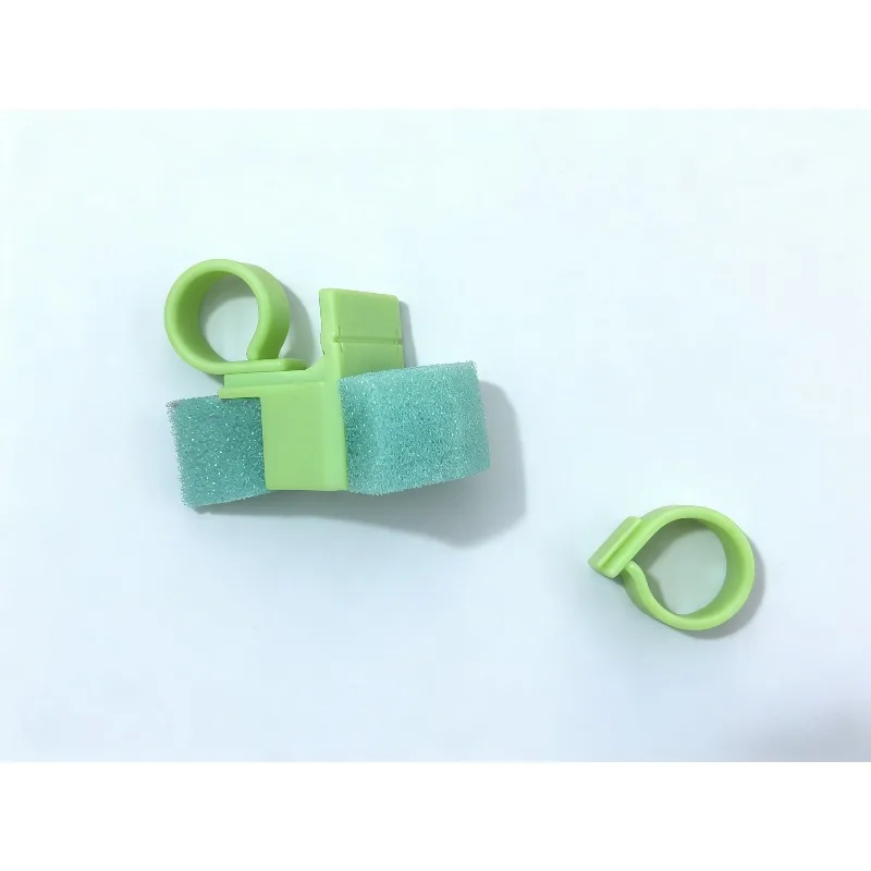 Dental Oral Materials Root Canal Files Plastic Ring Type Management Frame Sponge Cleaning Table Measuring Ruler