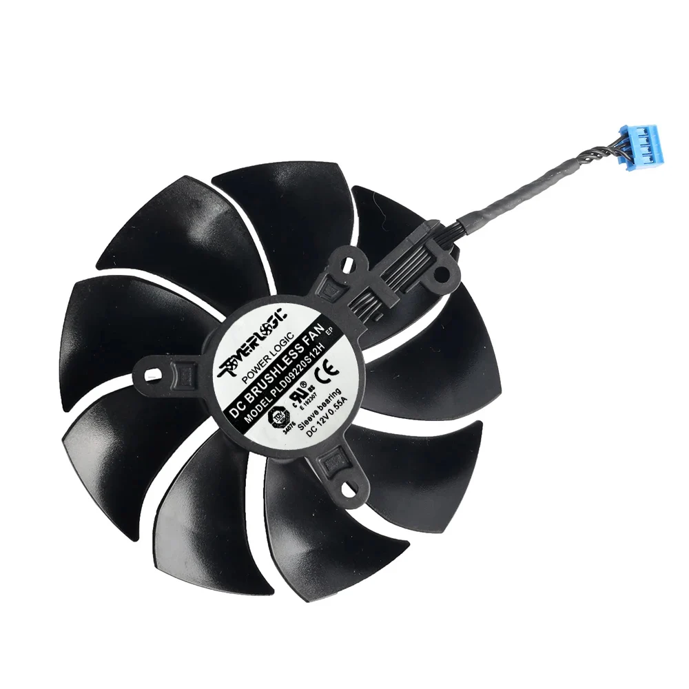 Original New 87MM PLD09220S12H 12V 0.55A 4Pin Graphics Card Fan For EVGA RTX 3070 3080 Ti 3090 FTW3 ULTRA GAMING GPU Cooler