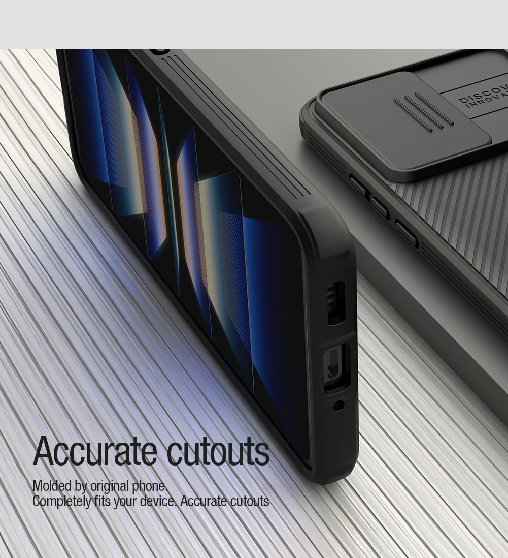 NILLKIN for Xiaomi Poco F5 Pro 5G case CamShield Magnetic Charging Adapt Magsafe Back cover cases Camera Protection poco f5 pro