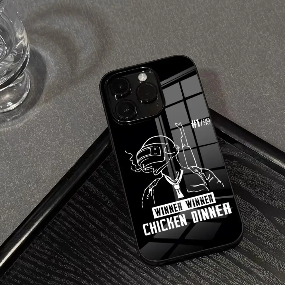 حافظة لهاتف آيفون 16 15 13 12 14 11 Pro Max Mini X Xr Xs 8 7 Puls غطاء زجاجي #2