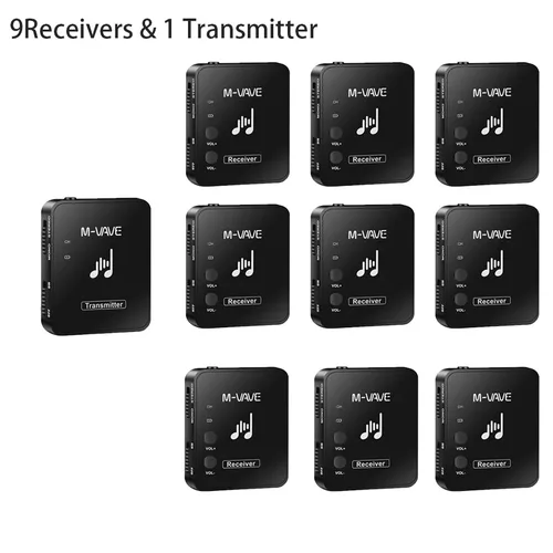 2025 M-vave Original WP10 2,4G transmisor receptor auricular inalámbrico Monitor con botón de volumen soporte estéreo Mono al por mayor
