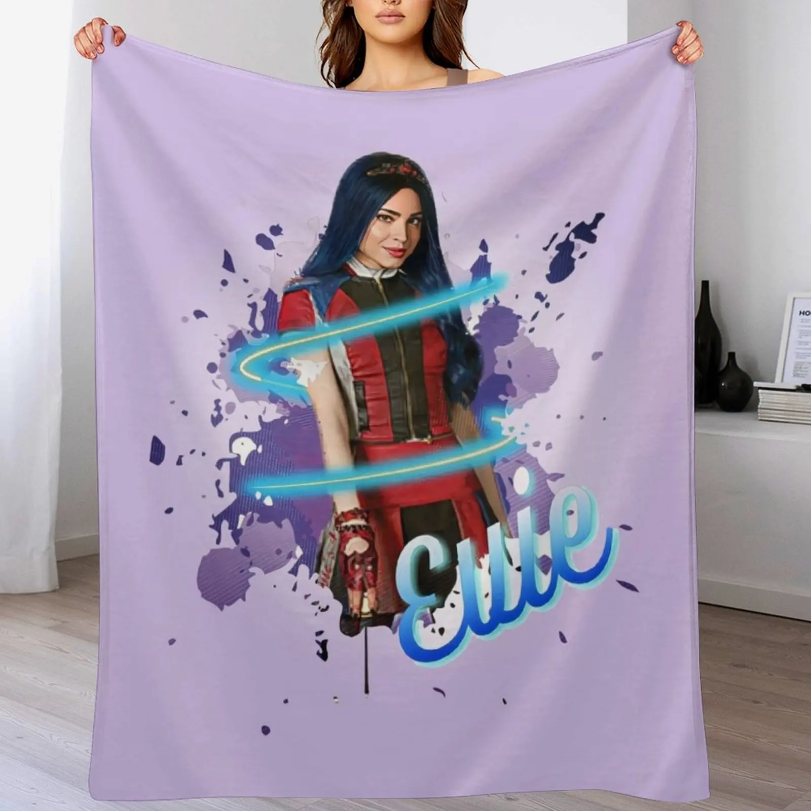 

Evie Princess - Descendants 3 Throw Blanket Retros Softest Designers Blankets