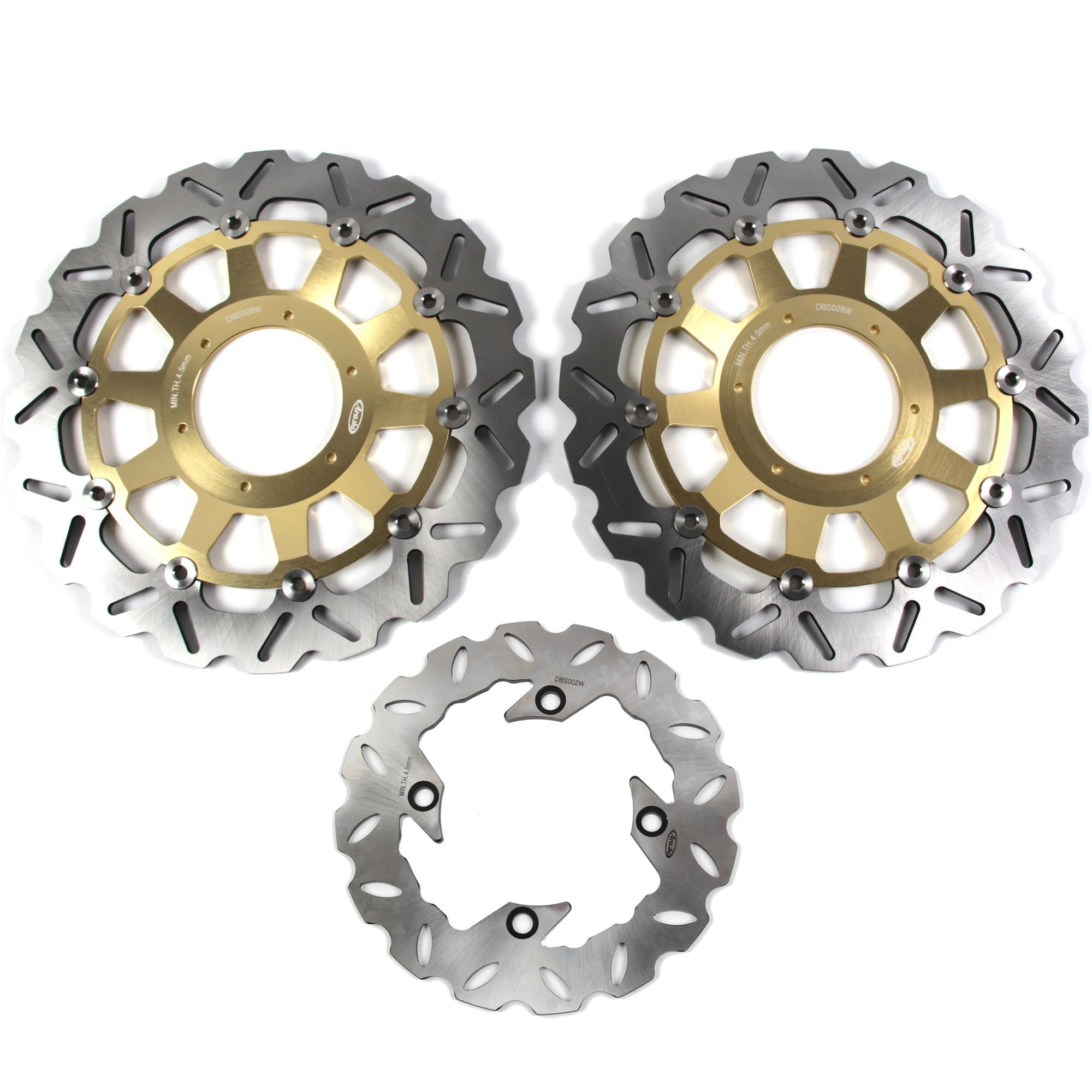 Arashi 1 Set For HONDA CBR954RR 2002 2003 CNC Full Floating Front