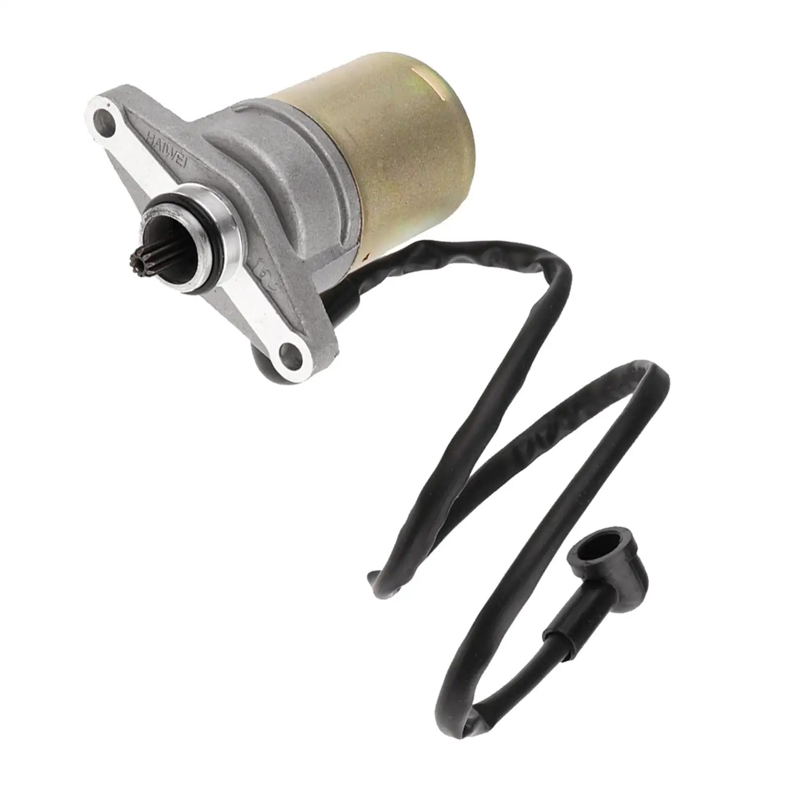 Gy6 motor de arranque 12v metal alto torque motor elétrico para 49cc 50cc scooter ciclomotor go kart atv peças