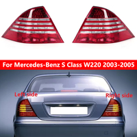 Tail Light Assembly For Mercedes-Benz S Class W220 S280 S300 S320 S350 S500 S600 2003-2005 Rear Stop Brake Tail Lamp No bulb