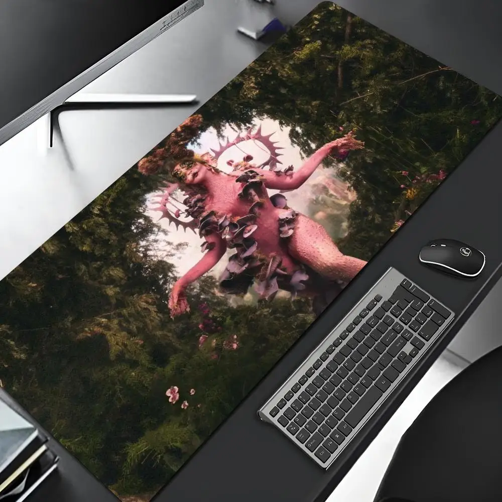 Girl Singer Melanie Martinez Mouse Pad Cartoon Lockedge Large Gaming Pad Computer Gamer Keyboard Mat Desk Mousepad PC Desk Pad