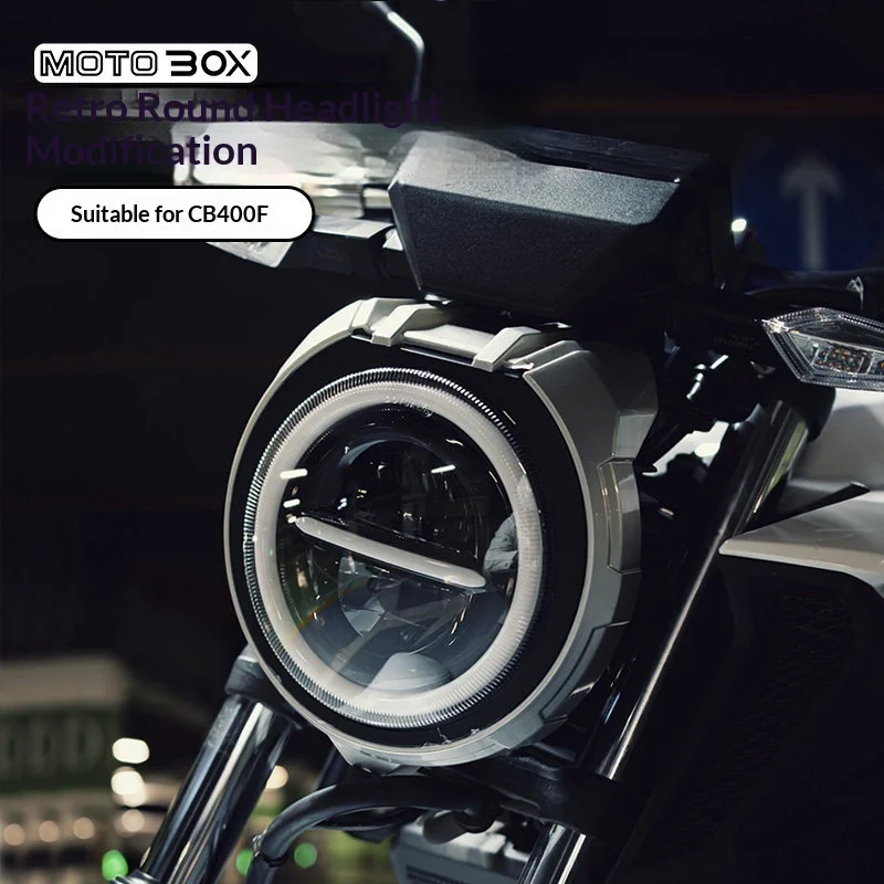 【Premium】For Honda CB400F models 2021-2023 for modifying the headlights of CB300R and CB650R motorcycles