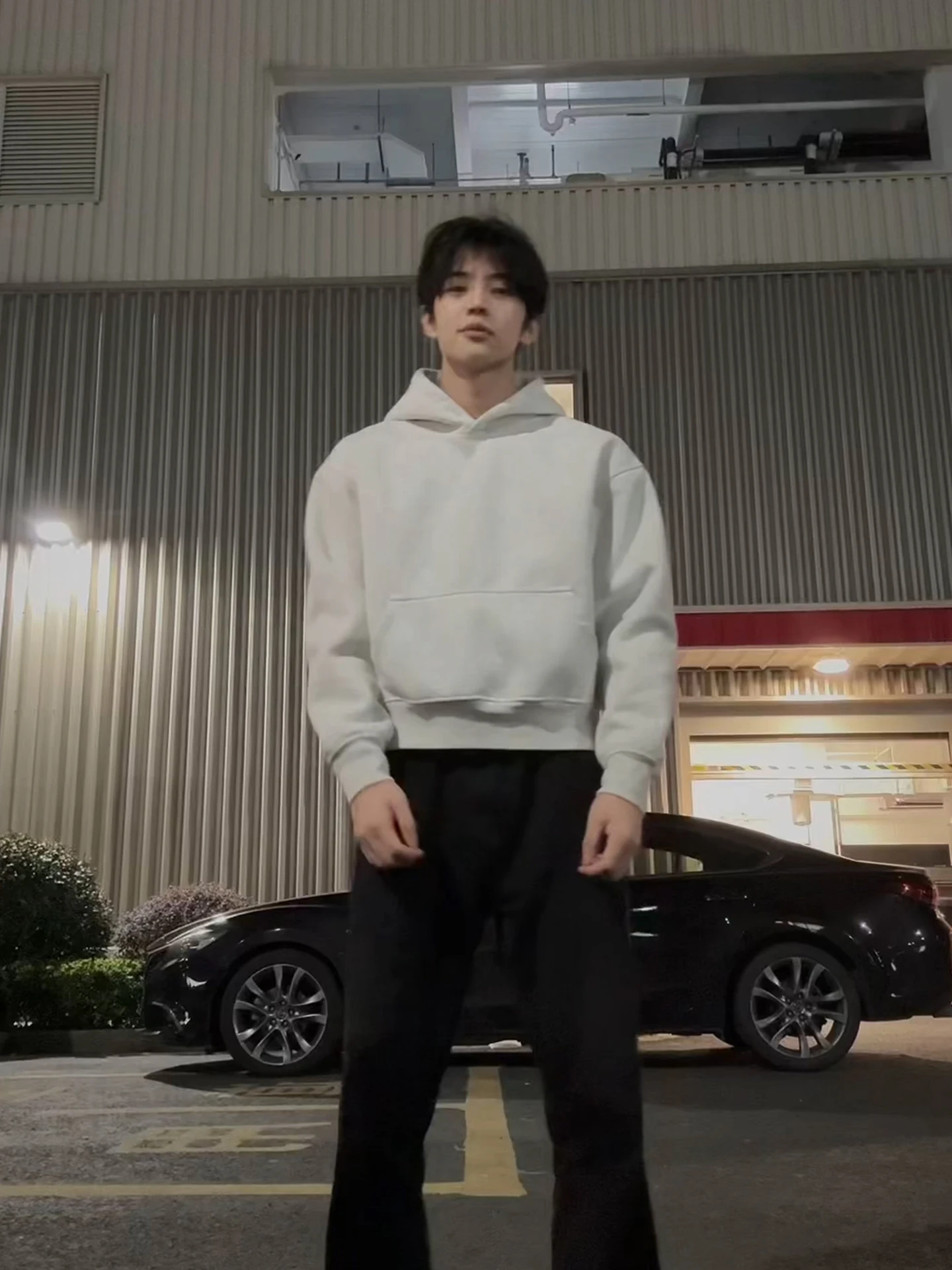 

Heavyweight 0g Men's Hoodie ort Wide Boxy Fit Autumn Winter American Sle Cleanfit Polyester Fiber Long Sve Warmth