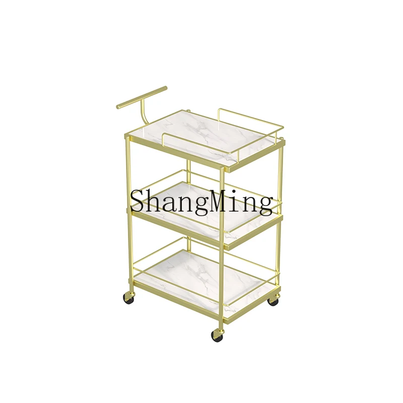 

DHY high-end trolley beauty salon special rack barber shop multi-layer mobile