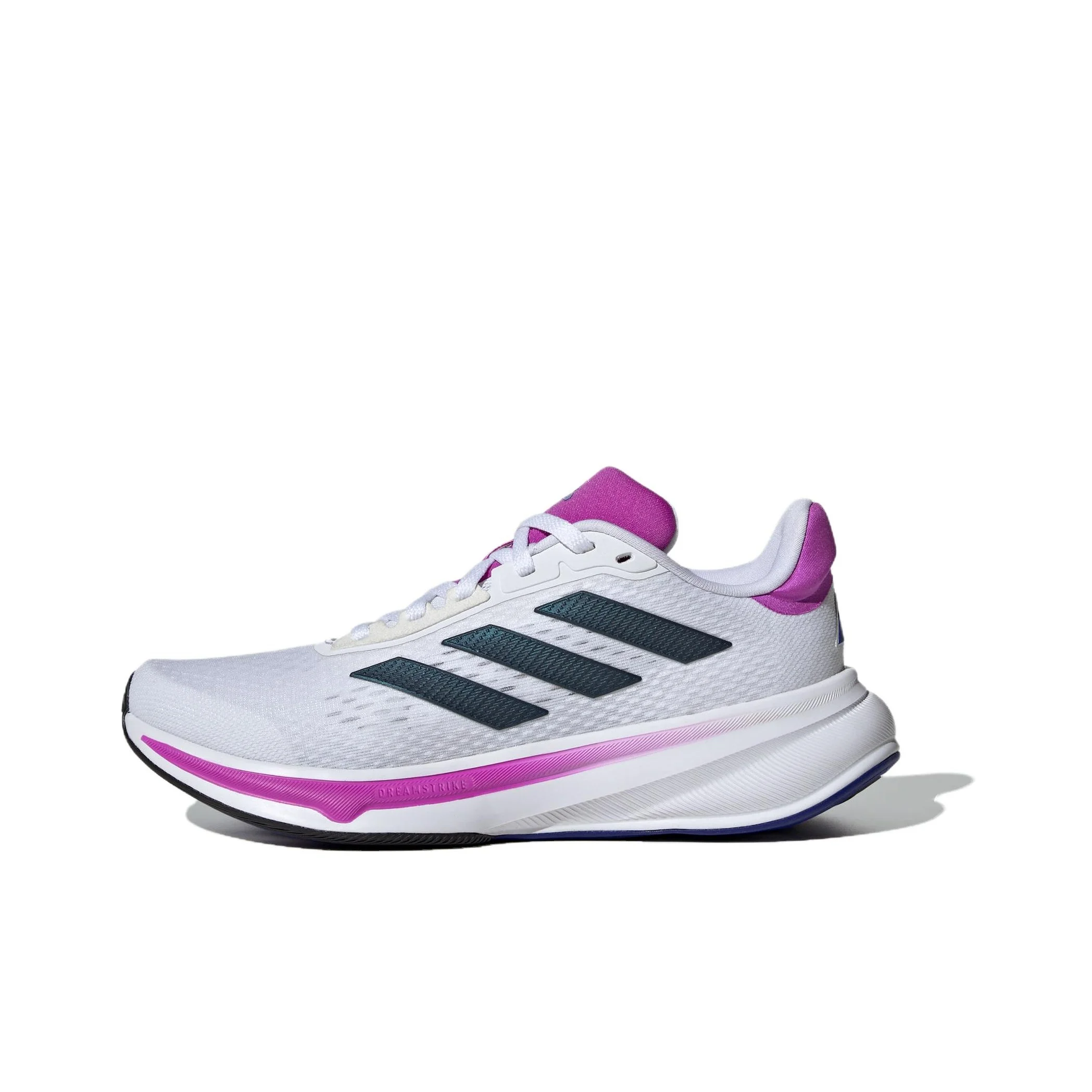 Adidas Response Super Running Shoes Women's Low Top White/Midnight Blue/Purple JI4302