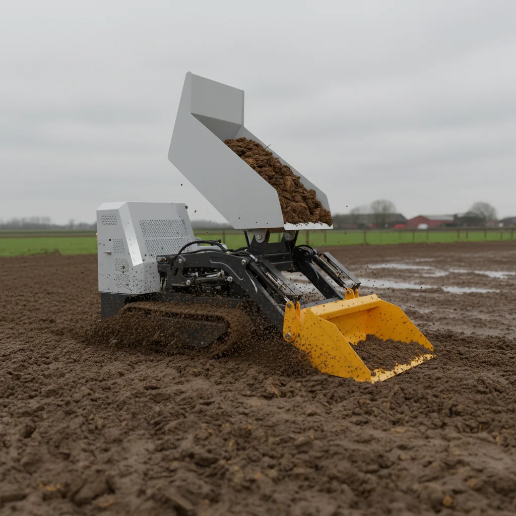 Fast Delivery Remote Control Mini Crawler Dumper 900kg Hydraulic Construction Track Dumper