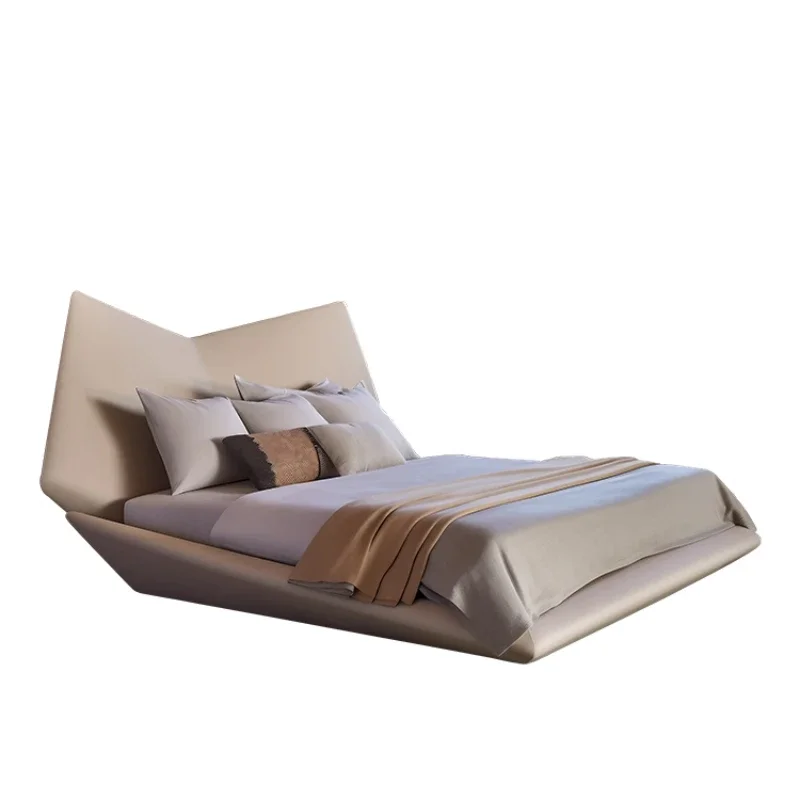

Italian minimalist double bed, A2, International Hall of Postmodern High-end Art Furniture