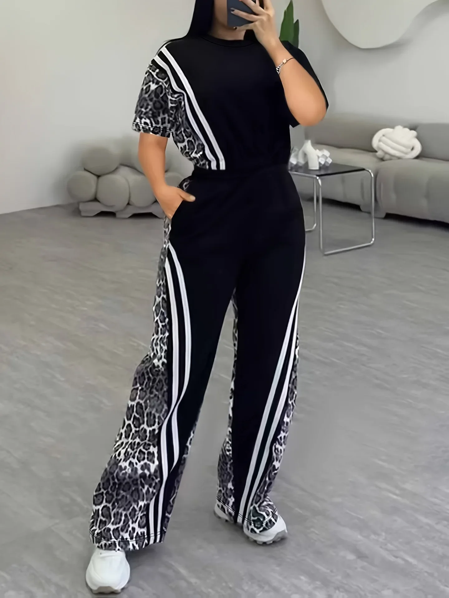 

2 Piece Women Sets Dashiki African New Arrival Spring Summer Matching Sets Two Pieces Sets Top And Pants Suits Outfits Clothing