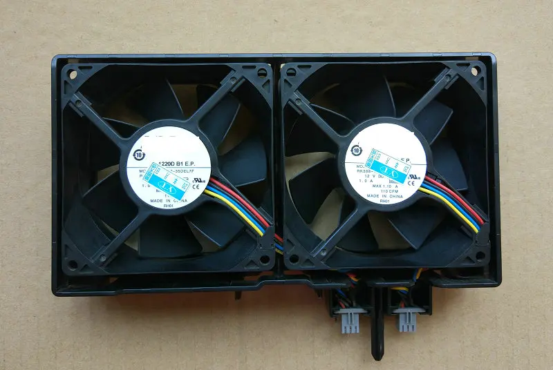 

Original for DELL T610 server cooling fan M35556-35DEL7F RK388-A00 12V 1.0A 9238 9cm