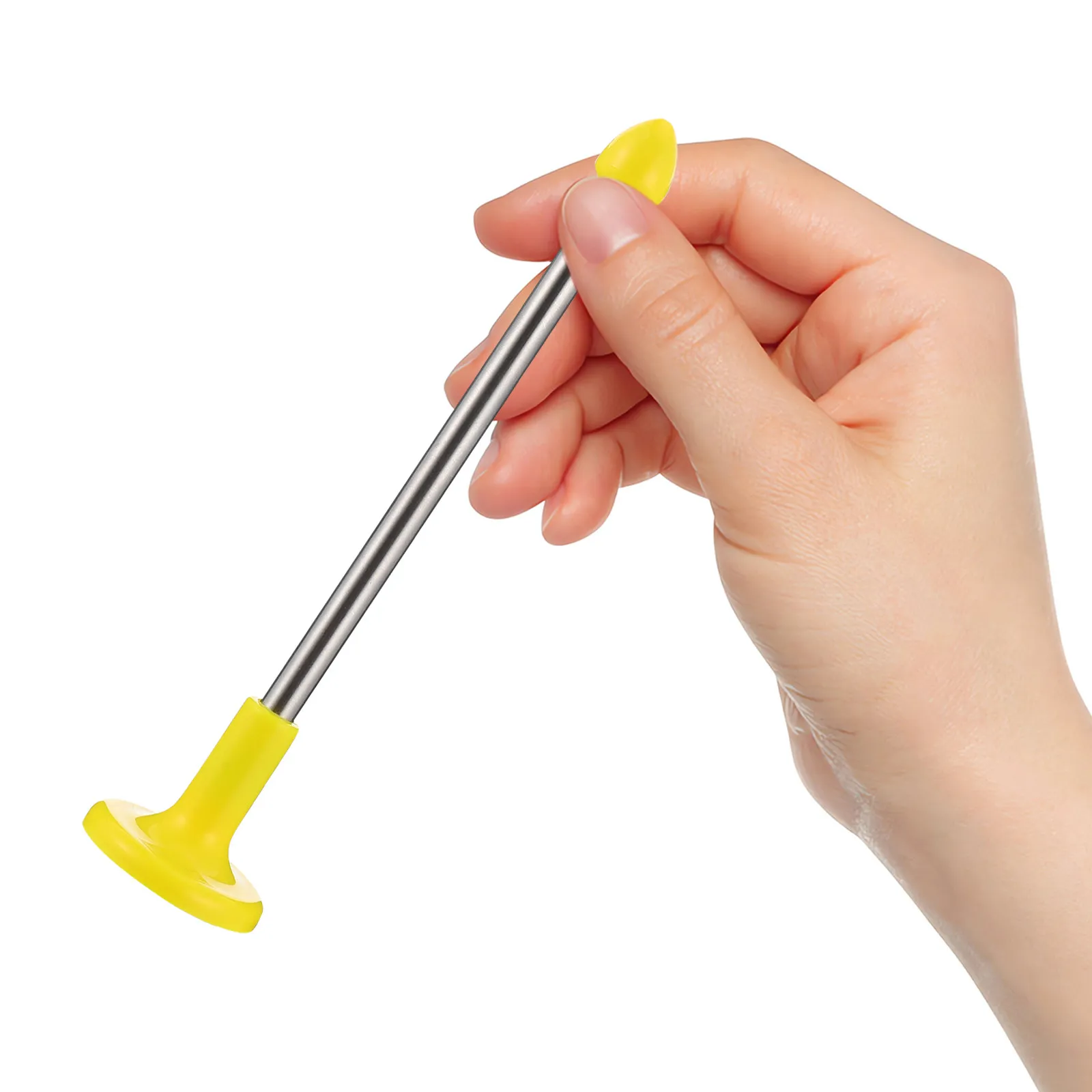 1Pcs Putting Alignment Aid Golf Chip Direction Indicator Stainless Steel Adjustable Rod Suction Base Swing Training