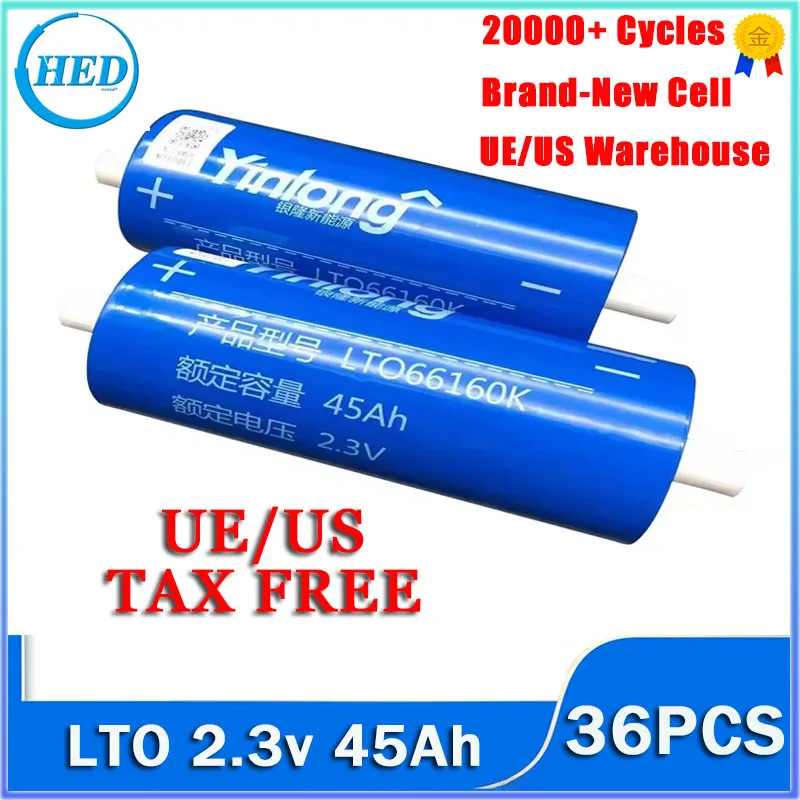 

lithium titanium oxide battery 10 years warranty 66160 Lto Battery 40ah 30ah 35ah lto cells 45ah lto Yinglong