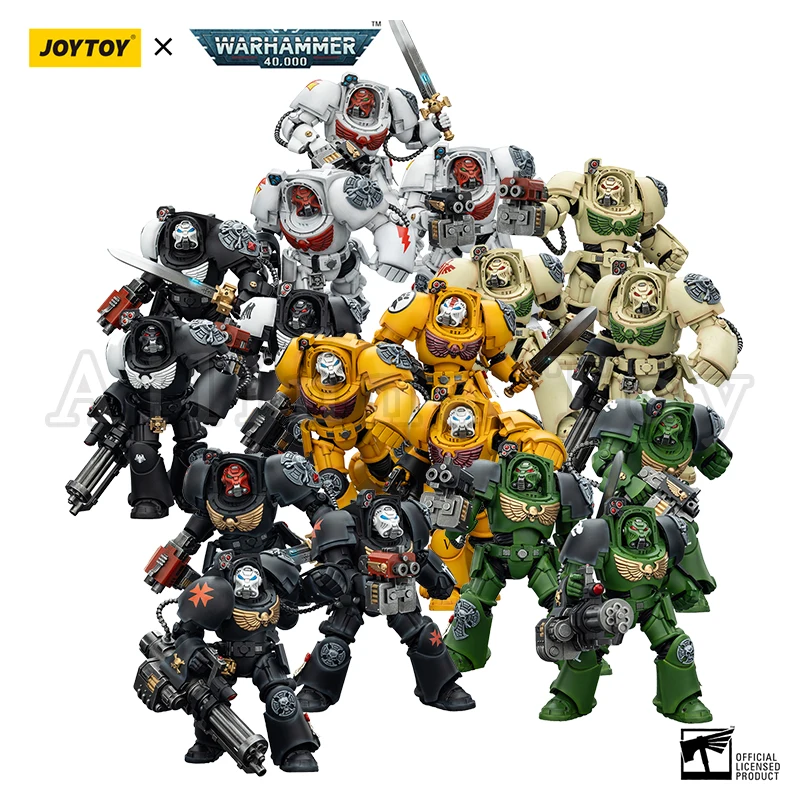 

[Pre-Order]JOYTOY 1/18 Action Figure 40K Black Templars Dark Angels Imperial Fists White Scars Salamanders RavenGuard Terminator