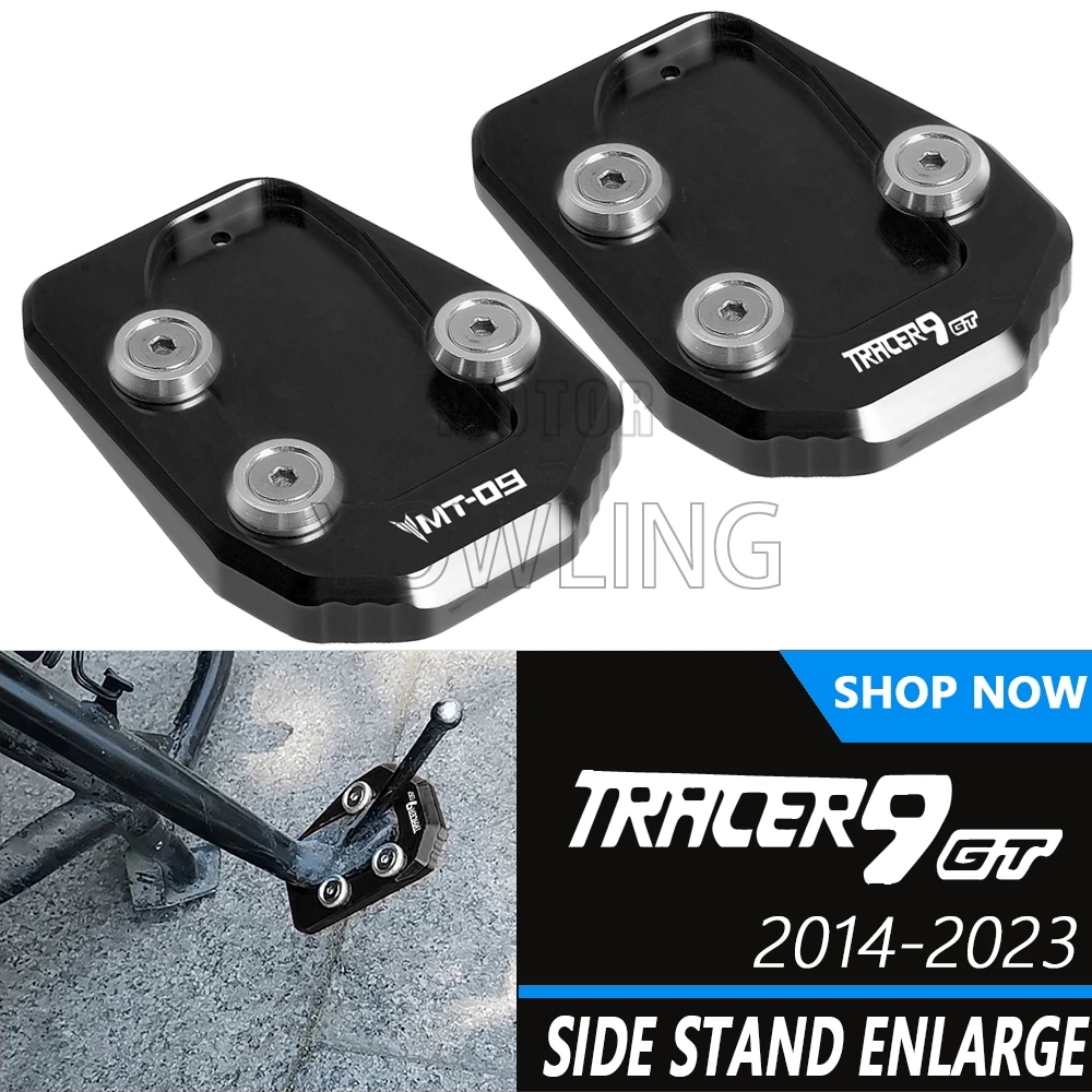 

2025 2026 Motorcycle Kickstand Plate For Yamaha MT-09 SP Tracer9 Tracer 9 900 GT 9gt XSR900 GP MT09 2013-2024 Side Stand Enlarge